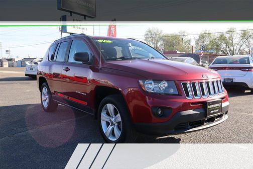 Deep Cherry Red Crystal Pearlcoat 2017 Jeep Compass Sport