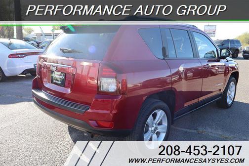Deep Cherry Red Crystal Pearlcoat 2017 Jeep Compass Sport
