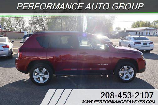 Deep Cherry Red Crystal Pearlcoat 2017 Jeep Compass Sport