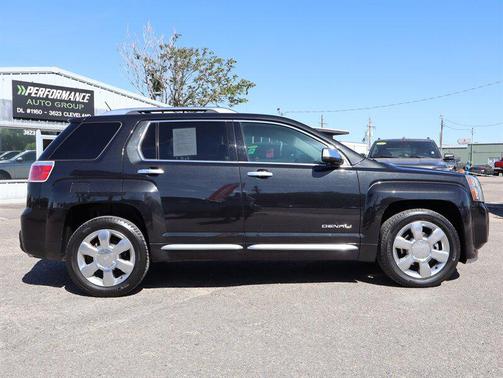 Carbon Black Metallic 2015 GMC Terrain Denali
