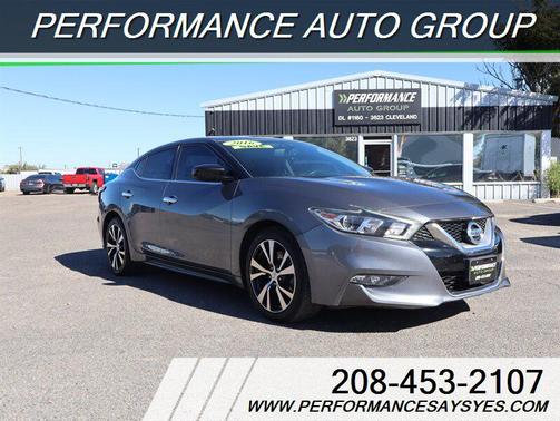 Gun Metallic 2016 Nissan Maxima 3.5 S