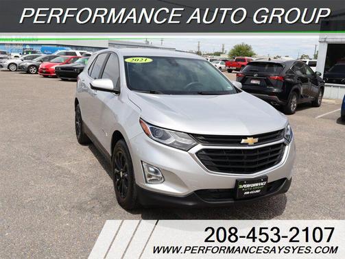 Silver Ice Metallic 2021 Chevrolet Equinox 1LT