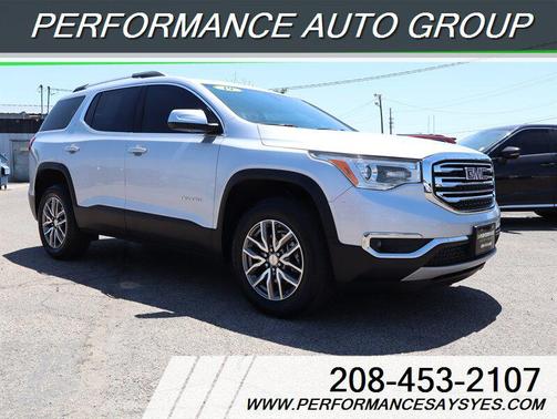 Quicksilver Metallic 2019 GMC Acadia SLE-2