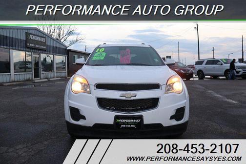 Summit White 2010 Chevrolet Equinox LT