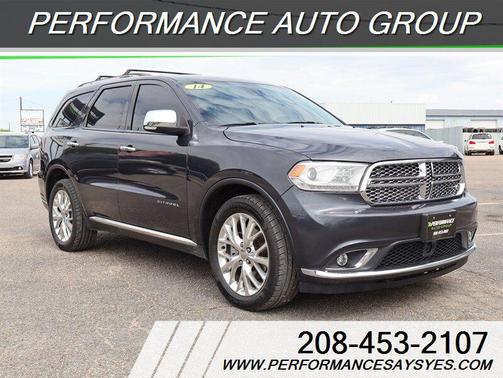GRAY 2014 Dodge Durango Citadel