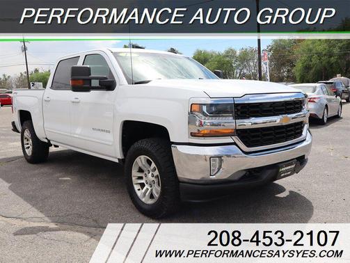 Summit White 2017 Chevrolet Silverado 1500 1LT