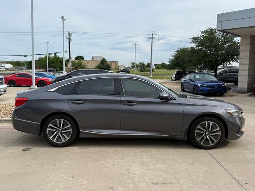 Modern Steel Metallic 2021 Honda Accord Hybrid EX-L