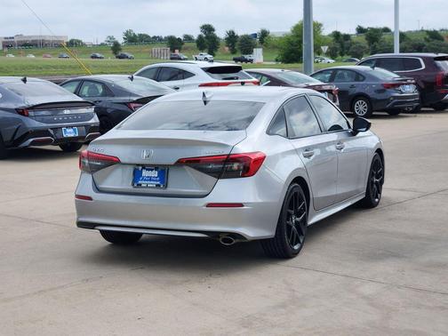 Lunar Silver 2024 Honda Civic Sport