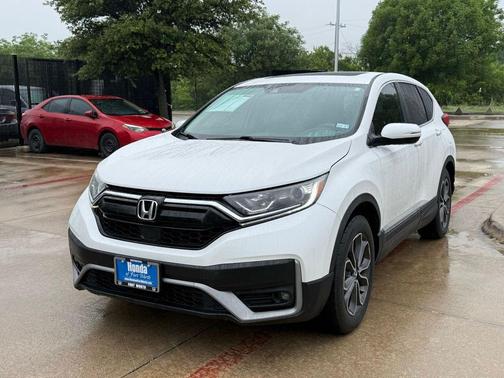 Platinum White Pearl 2021 Honda CR-V 2WD EX