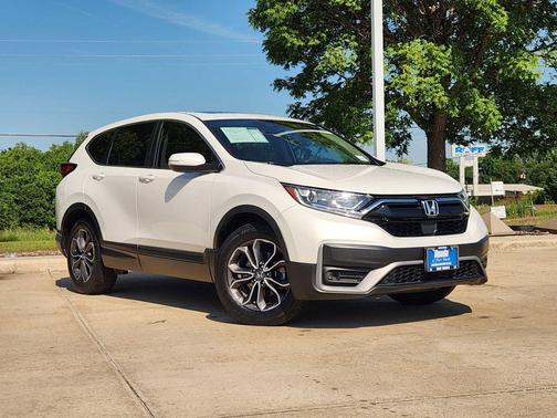 Platinum White Pearl 2021 Honda CR-V 2WD EX