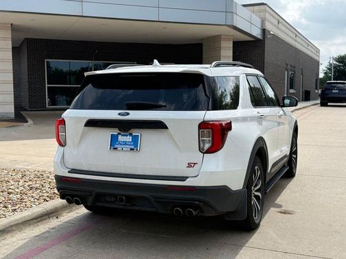 Star White Tri-Coat 2021 Ford Explorer ST