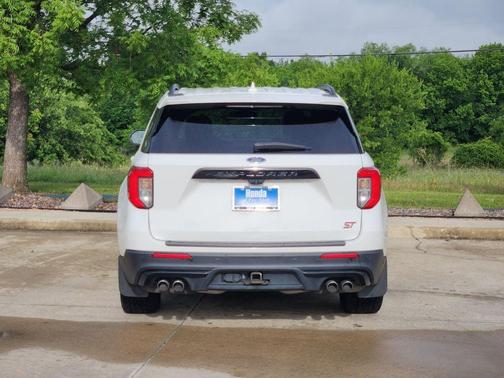Star White Tri-Coat 2021 Ford Explorer ST