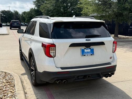 Star White Tri-Coat 2021 Ford Explorer ST