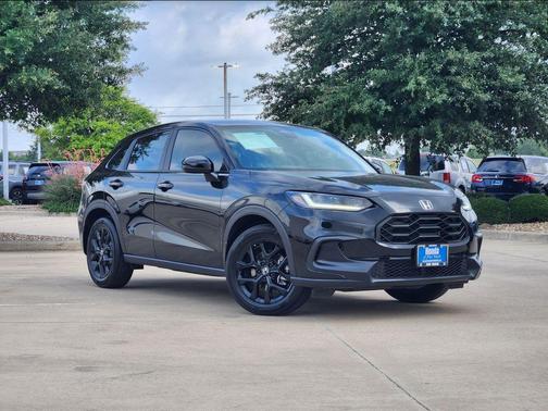 Crystal Black Pearl 2025 Honda HR-V 2WD Sport