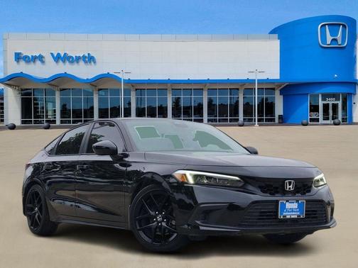 Crystal Black Pearl 2024 Honda Civic Sport