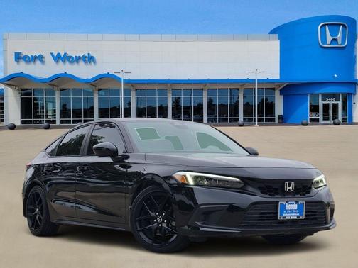 Crystal Black Pearl 2024 Honda Civic Sport