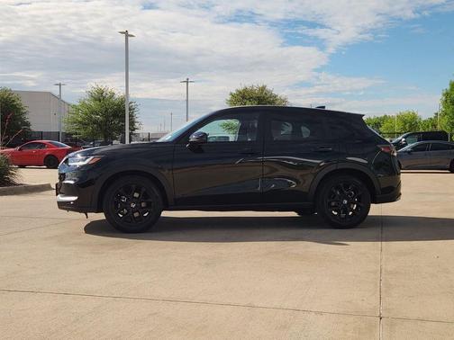 Crystal Black Pearl 2024 Honda HR-V 2WD Sport