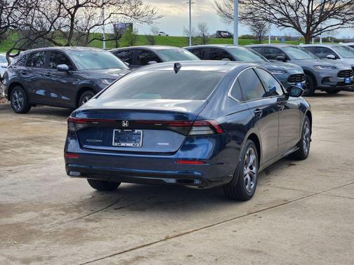 Canyon River Blue 2026 Honda Accord Hybrid EX-L