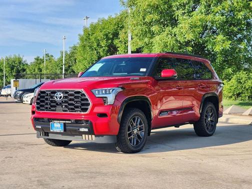 Supersonic Red 2023 Toyota Sequoia Platinum