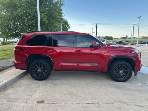 Supersonic Red 2023 Toyota Sequoia Platinum