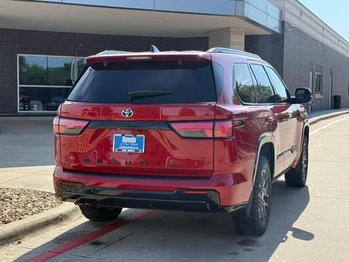 Supersonic Red 2023 Toyota Sequoia Platinum