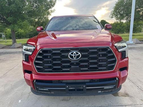 Supersonic Red 2023 Toyota Sequoia Platinum