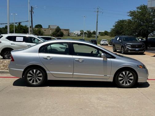 Alabaster Silver 2009 Honda Civic EX-L