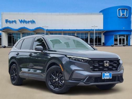 Meteorite Gray Metallic 2024 Honda CR-V Hybrid Sport FWD