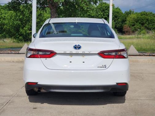 Super White 2021 Toyota Camry LE