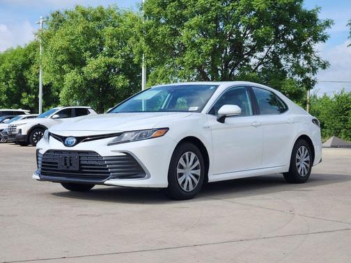 Super White 2021 Toyota Camry LE