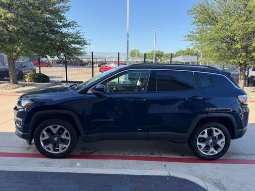 Jazz Blue Pearlcoat 2021 Jeep Compass Limited