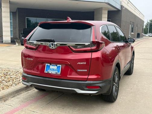 Radiant Red 2022 Honda CR-V Hybrid EX-L