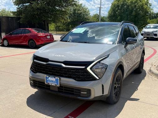 Wolf Gray Ebony Black Roof 2023 Kia Sportage S