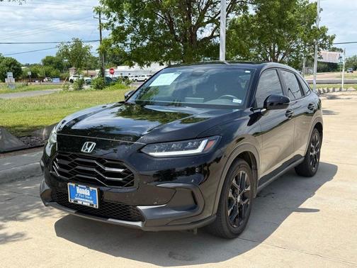 Crystal Black Pearl 2024 Honda HR-V Sport