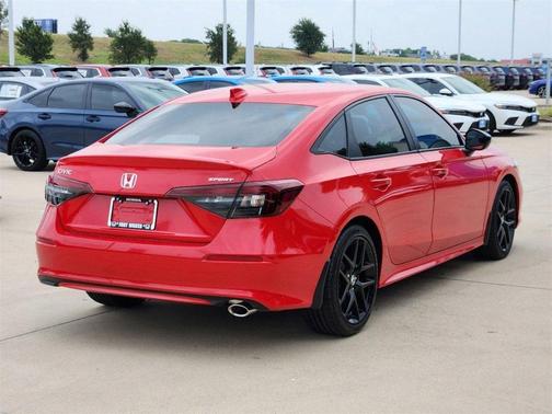 Rallye Red 2026 Honda Civic Sport
