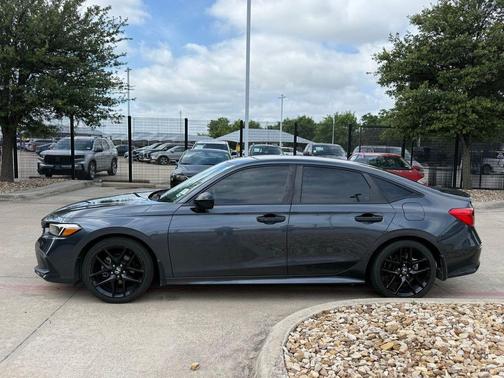 Meteorite Gray Metallic 2023 Honda Civic Sport