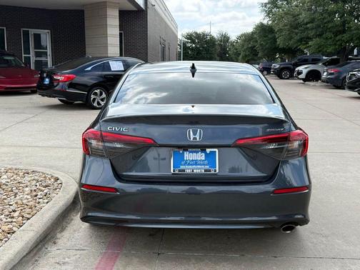 Meteorite Gray Metallic 2023 Honda Civic Sport