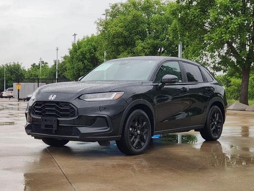 Crystal Black Pearl 2023 Honda HR-V 2WD Sport