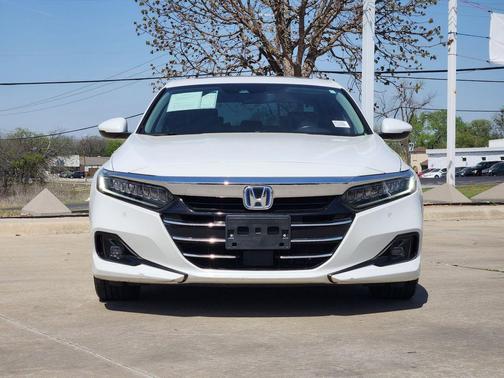 Platinum White Pearl 2022 Honda Accord Hybrid EX-L