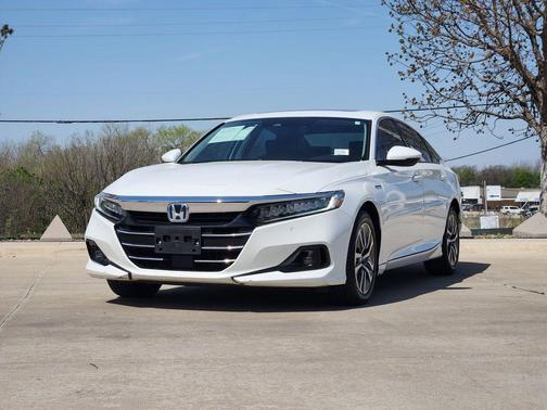 Platinum White Pearl 2022 Honda Accord Hybrid EX-L
