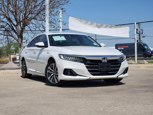 Platinum White Pearl 2022 Honda Accord Hybrid EX-L