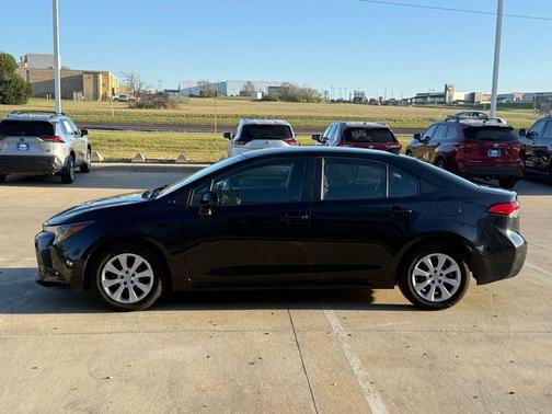 Black Sand Pearl 2022 Toyota Corolla LE