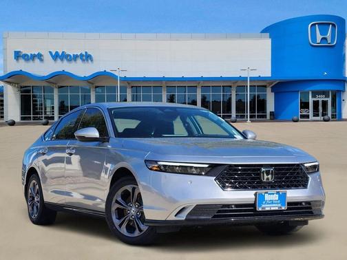 Solar Silver 2026 Honda Accord Hybrid EX-L