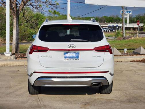 Serenity White Pearl 2023 Hyundai SANTA FE Calligraphy