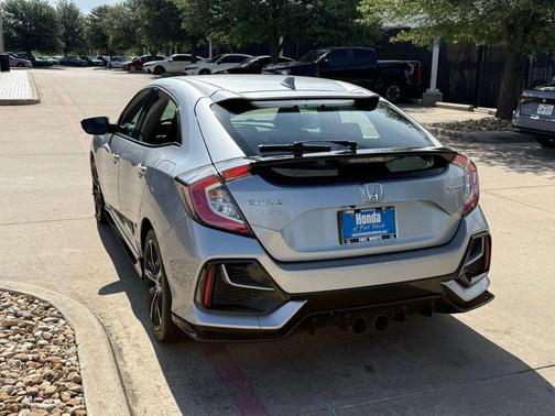 Lunar Silver 2021 Honda Civic Sport