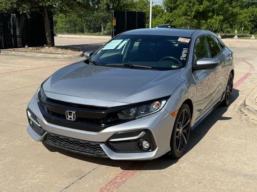 Lunar Silver 2021 Honda Civic Sport
