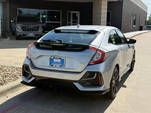 Lunar Silver 2021 Honda Civic Sport