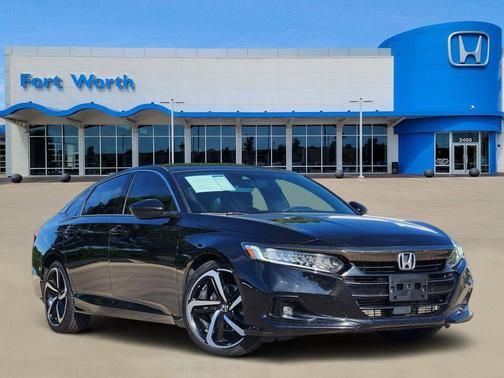 Crystal Black Pearl 2021 Honda Accord Sport 1.5T
