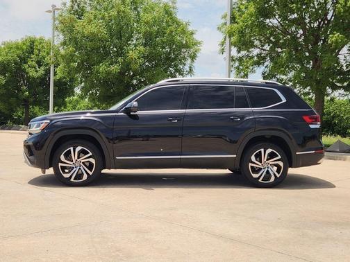 Deep Black Pearl 2021 Volkswagen Atlas 3.6L SEL Premium