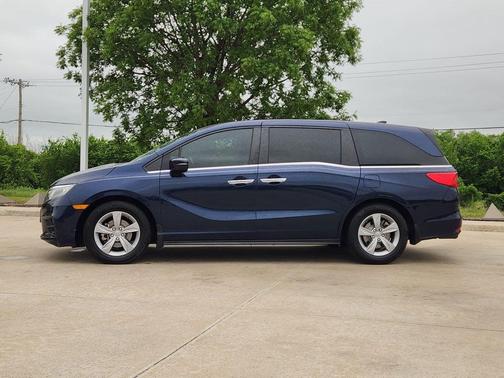 Obsidian Blue Pearl 2018 Honda Odyssey EX